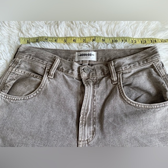 AGOLDE Magda Carpenter Jean in Drab - Picture 9 of 11